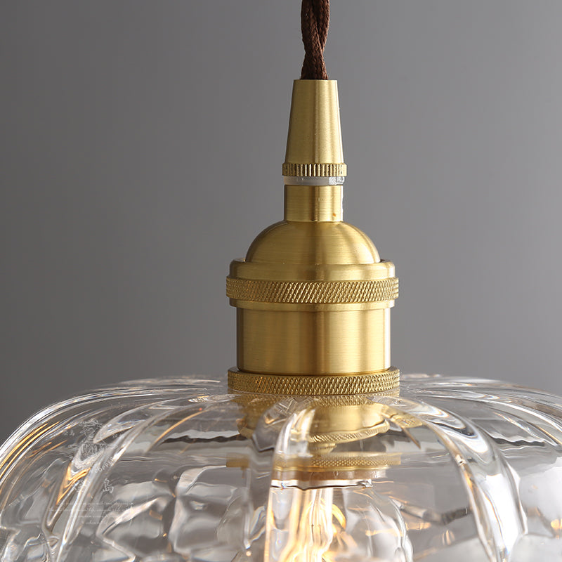 Renaissance Glass Crystal Ceiling Light