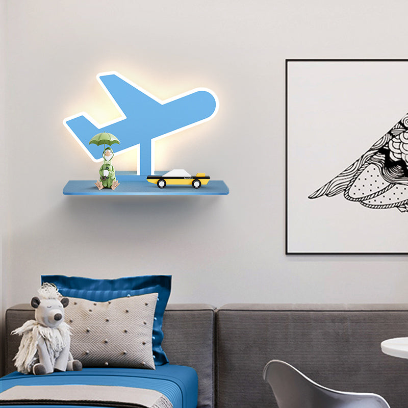 Cartoon 12W Tri-Colour LED Wall Light / Car / Threecolor dimming
