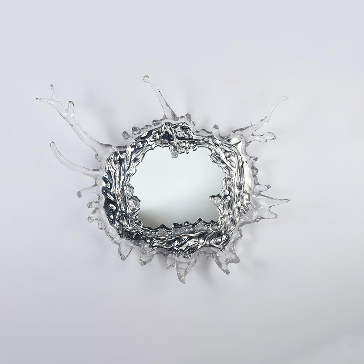 Crystal Water Drop Mirror LED Wall Light