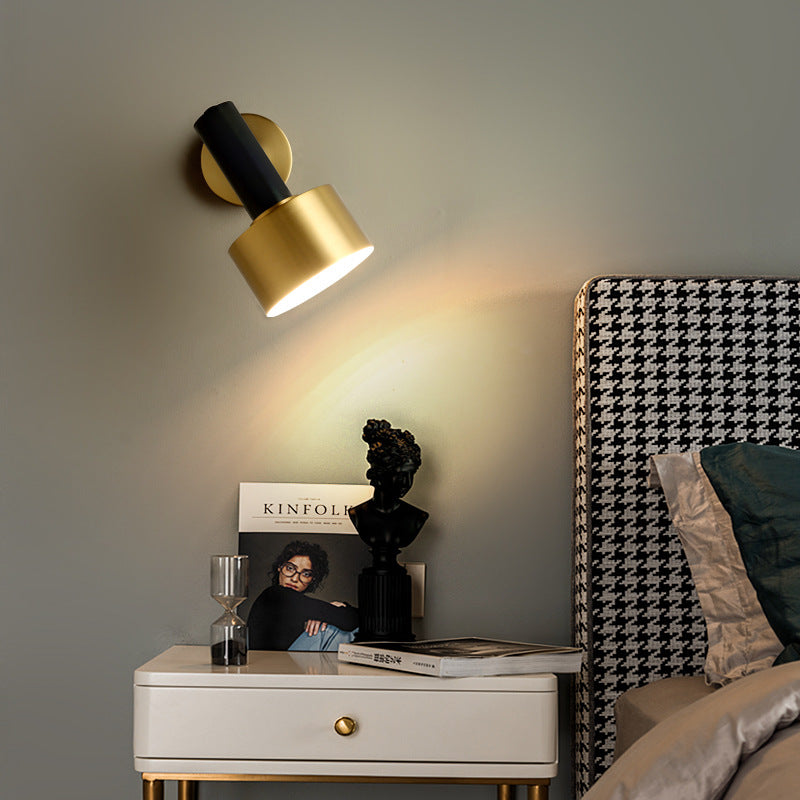 Modern Iron Bedside Wall Light