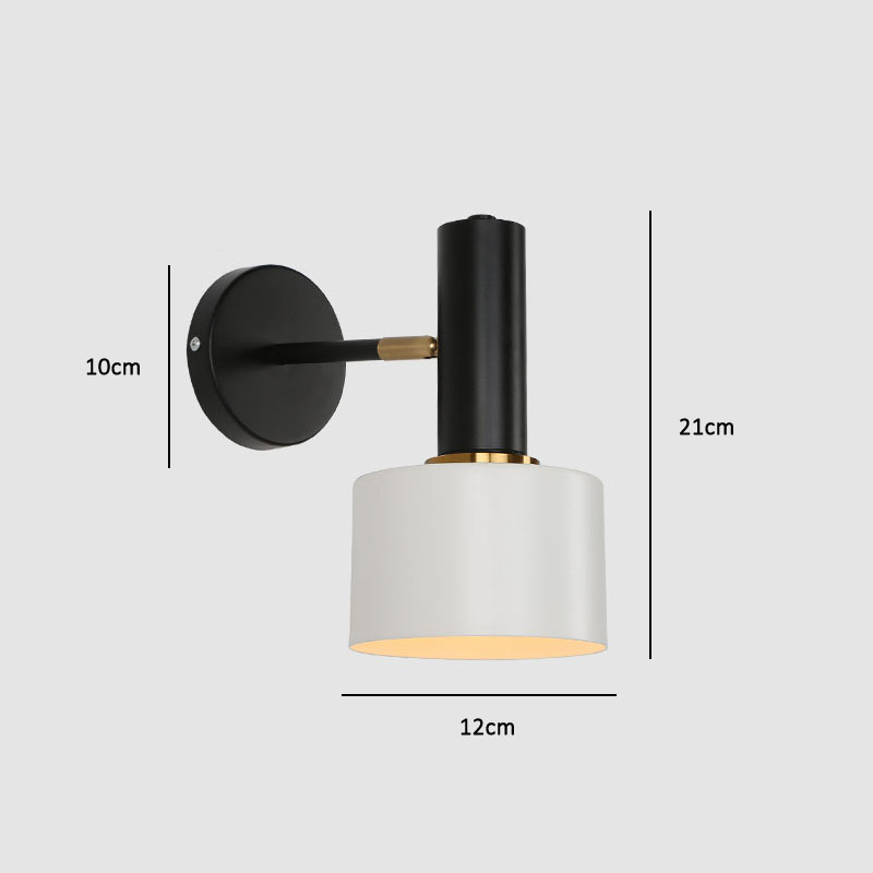 Modern Iron Bedside Wall Light