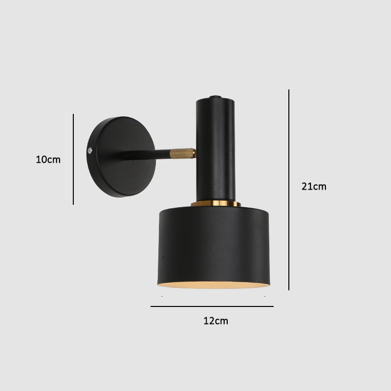 Modern Iron Bedside Wall Light