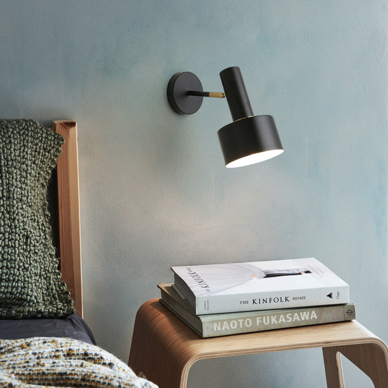 Modern Iron Bedside Wall Light
