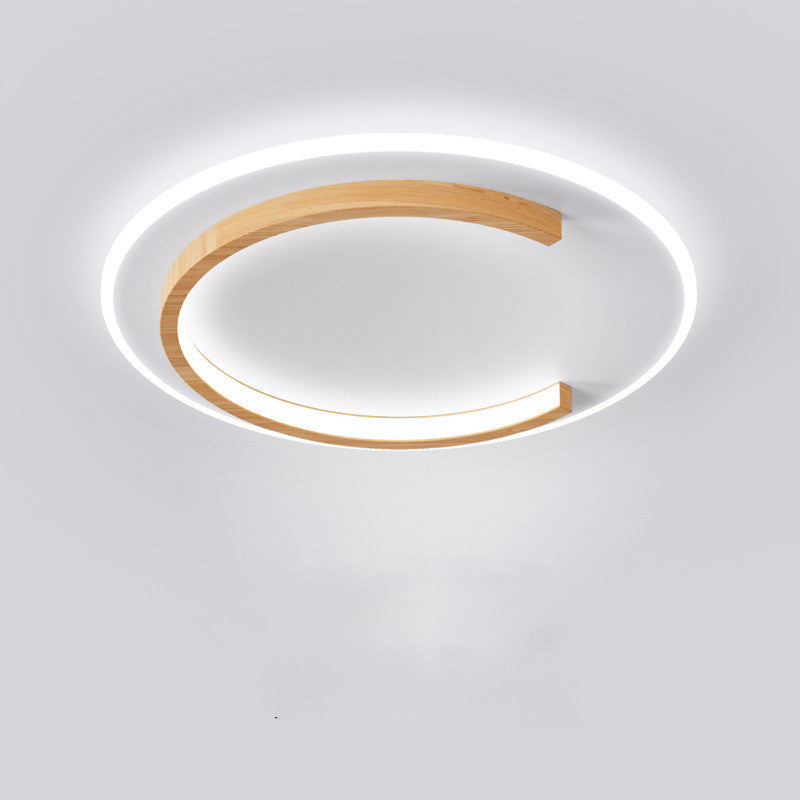 Nordic Log Round LED Ceiling Light