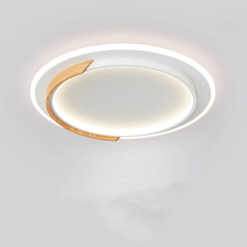 Nordic Log Round LED Ceiling Light