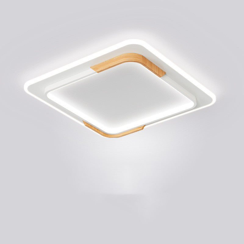 Nordic Log Round LED Ceiling Light