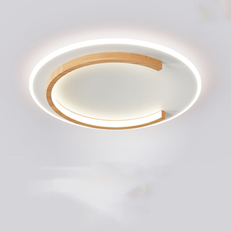 Nordic Log Round LED Ceiling Light