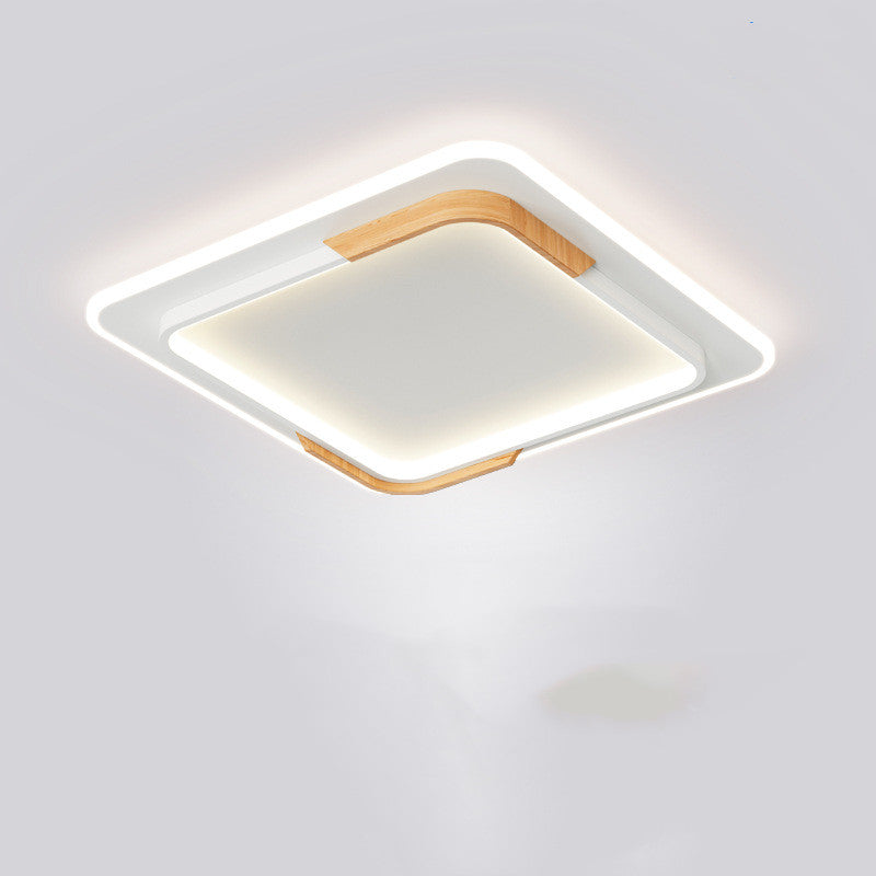 Nordic Log Round LED Ceiling Light