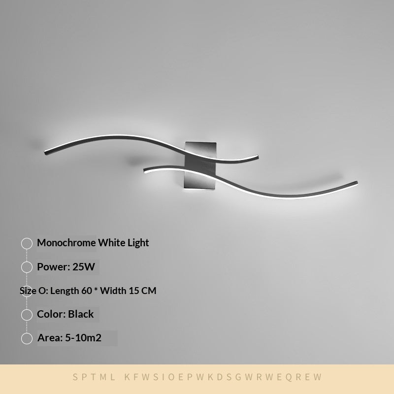 Long Minimalist LED Wall Sconce