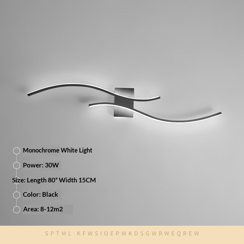 Long Minimalist LED Wall Sconce