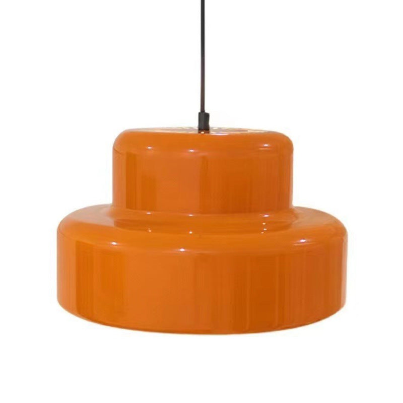 Mid-Century Orange Nordic Pendant Light