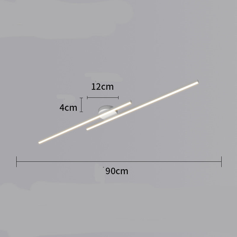 Minimalist Linear LED Aisle Ceiling Light