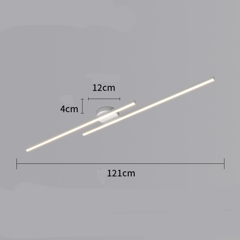Minimalist Linear LED Aisle Ceiling Light