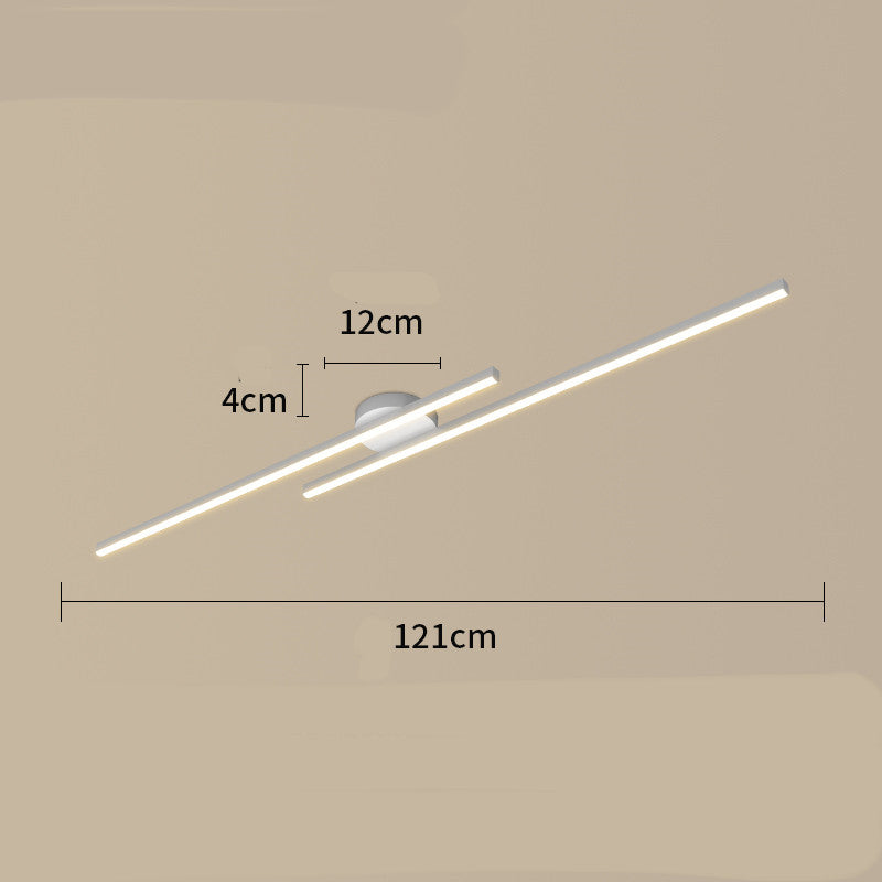 Minimalist Linear LED Aisle Ceiling Light