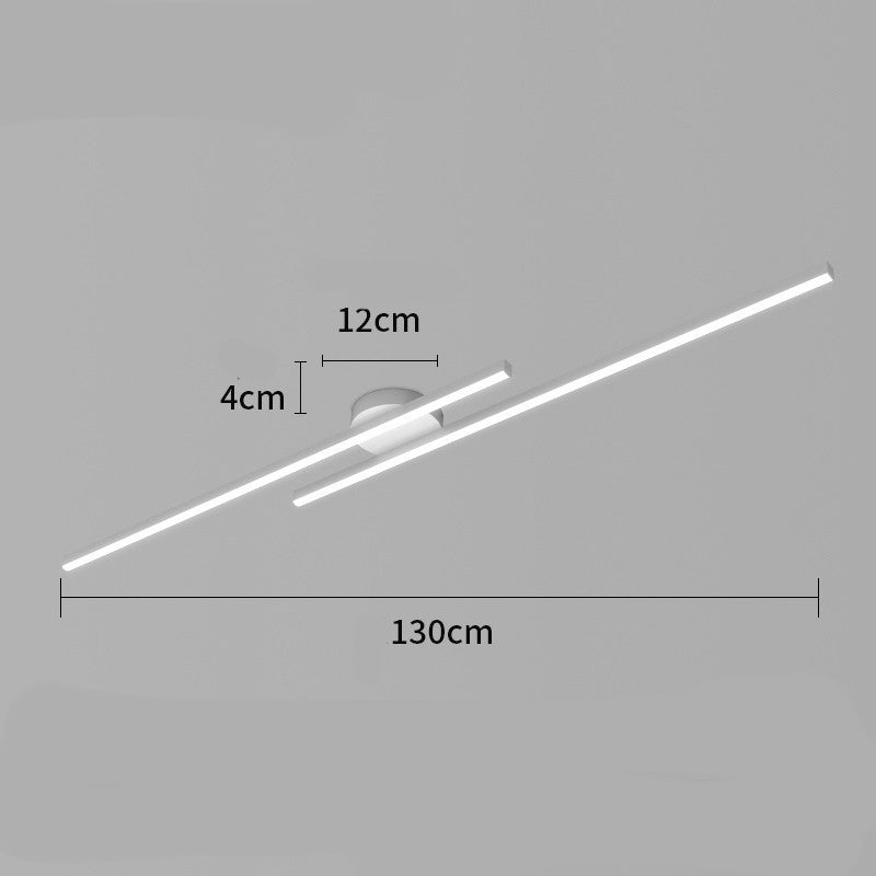 Minimalist Linear LED Aisle Ceiling Light