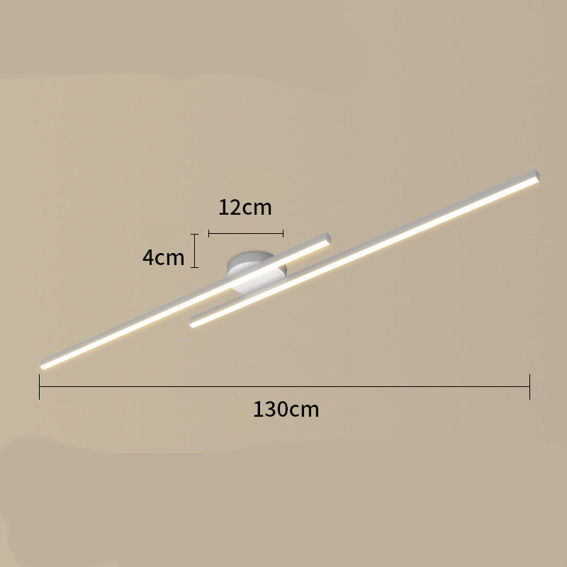 Minimalist Linear LED Aisle Ceiling Light