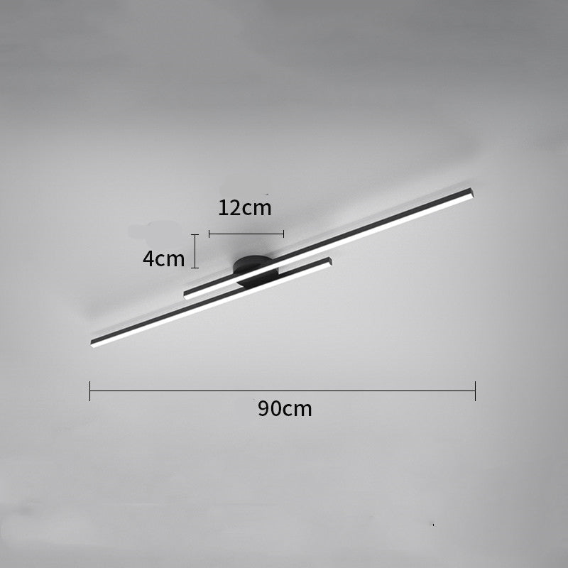 Minimalist Linear LED Aisle Ceiling Light