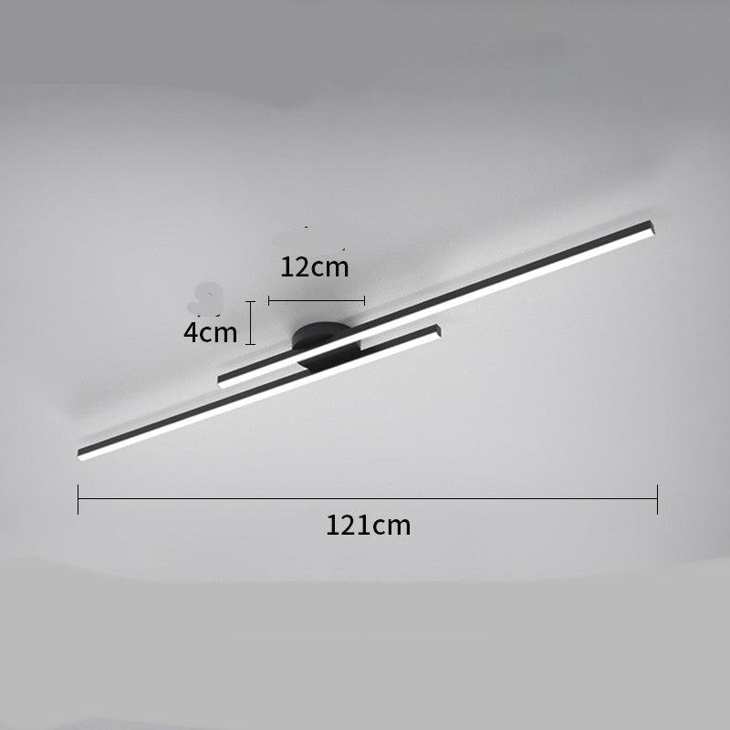 Minimalist Linear LED Aisle Ceiling Light