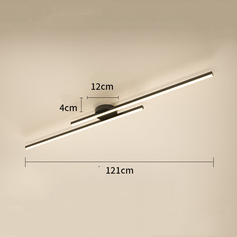 Minimalist Linear LED Aisle Ceiling Light