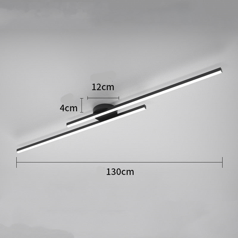 Minimalist Linear LED Aisle Ceiling Light