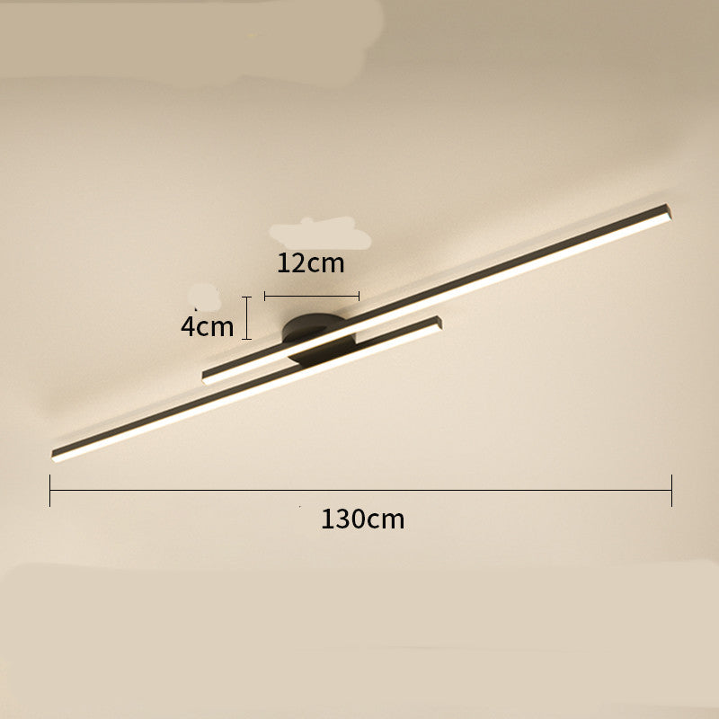 Minimalist Linear LED Aisle Ceiling Light