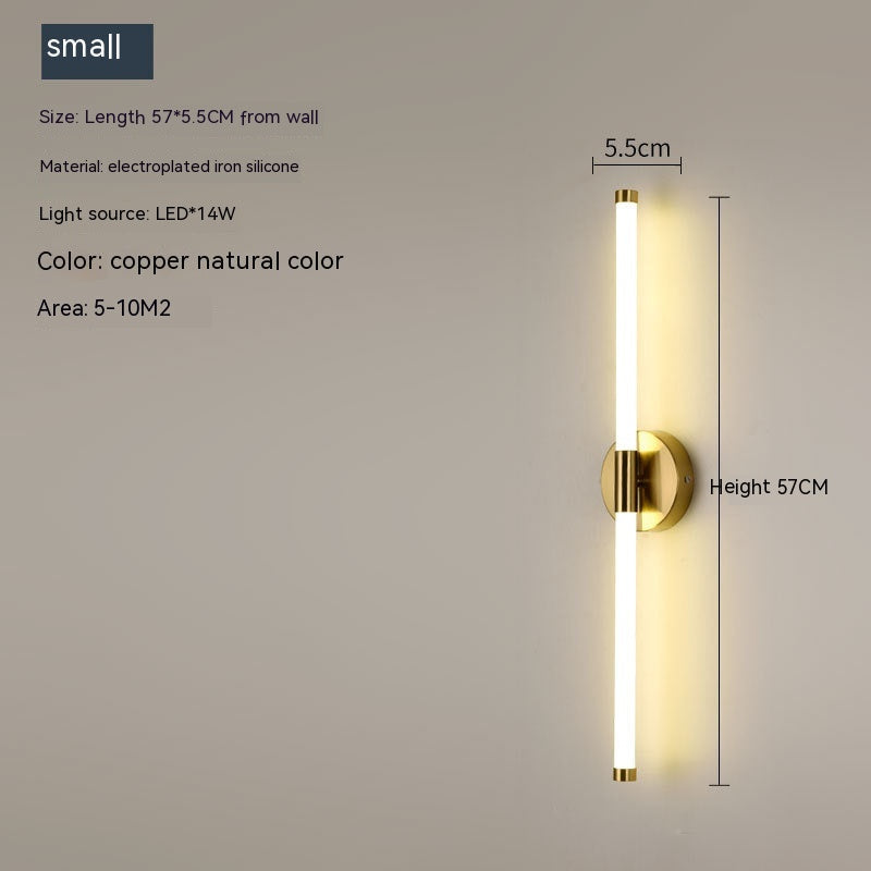 Minimalist Linear LED Wall Light
