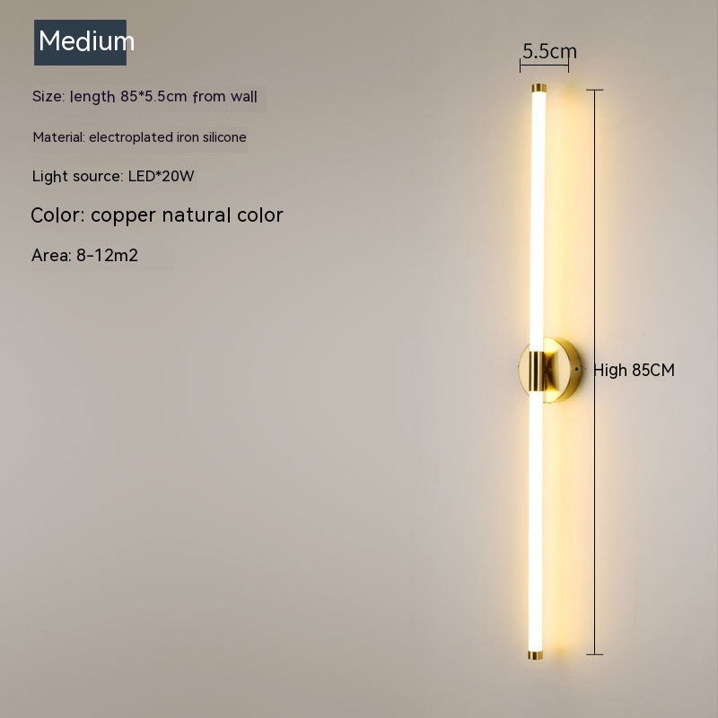 Minimalist Linear LED Wall Light
