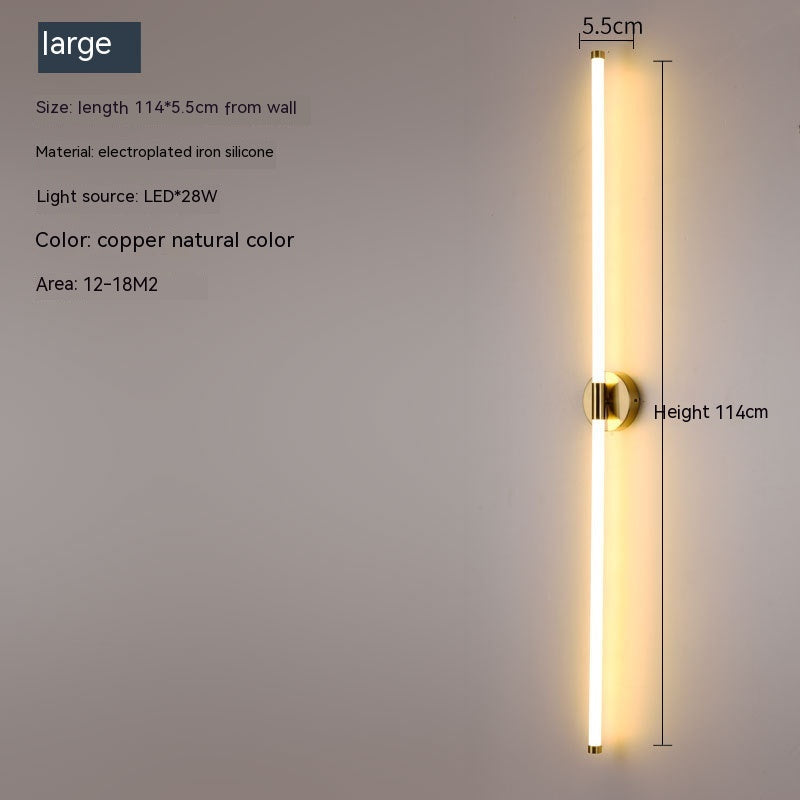 Minimalist Linear LED Wall Light