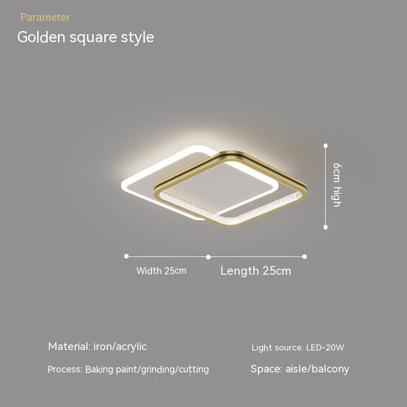 Modern Tri-Colour LED Ceiling Light