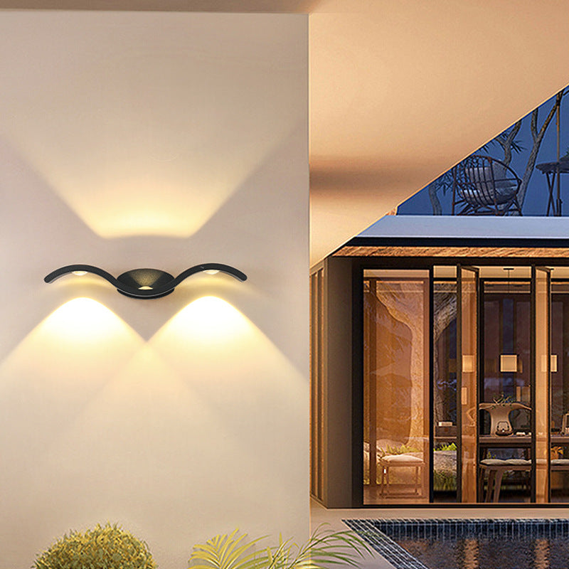 Modern Outdoor LED Wall Light