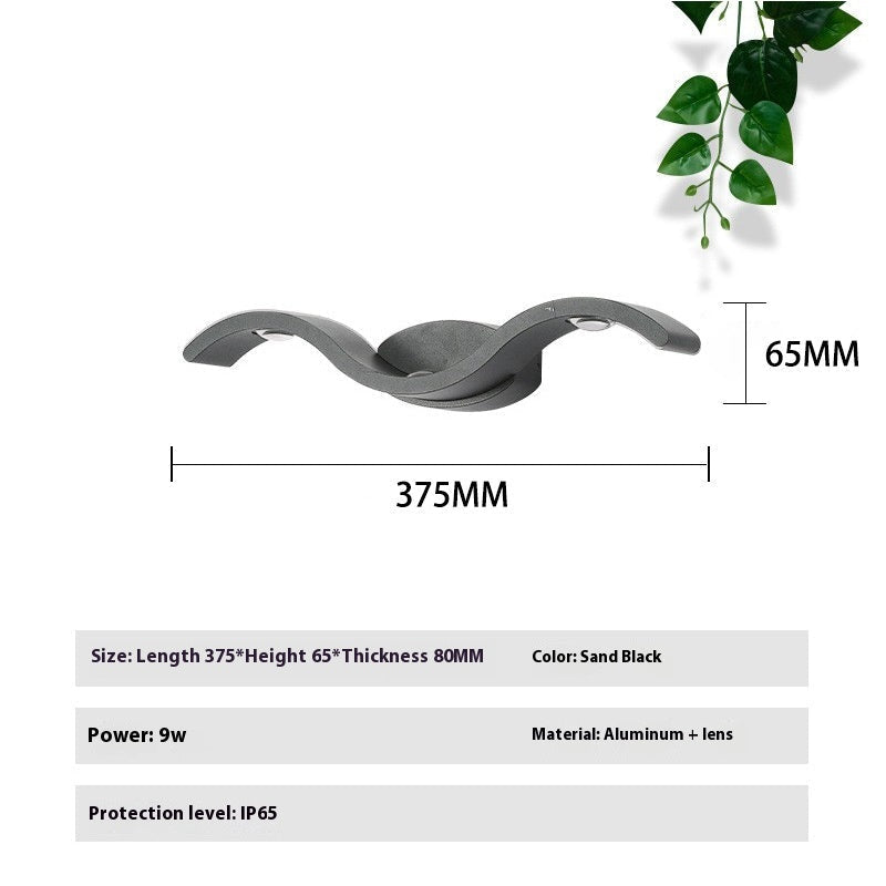 Modern Outdoor LED Wall Light
