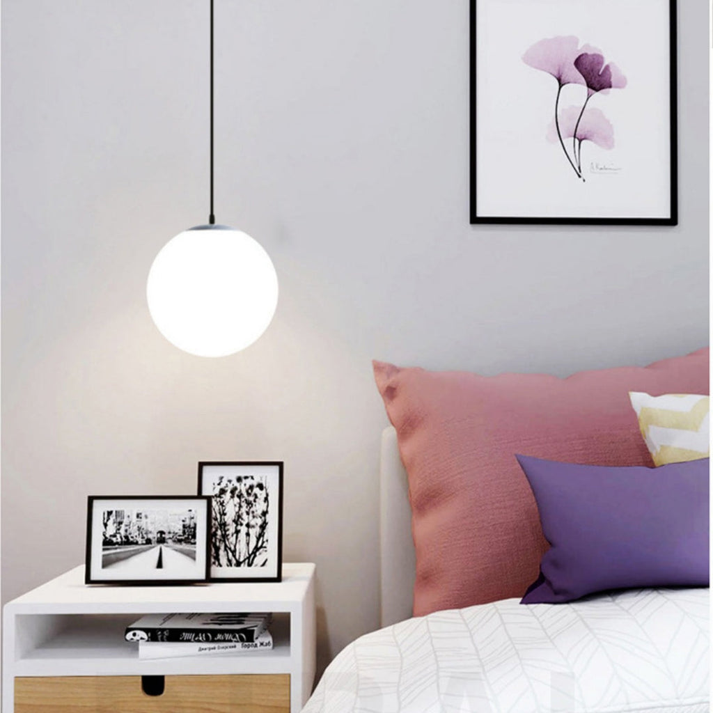 Modern Single Globe Pendant Light