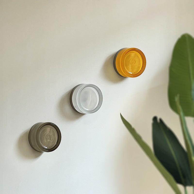 Nordic Textured Glass Wall Sconce