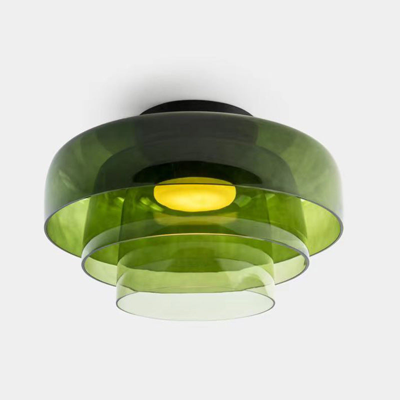 Nordic Retro Three-Tier Ceiling Light