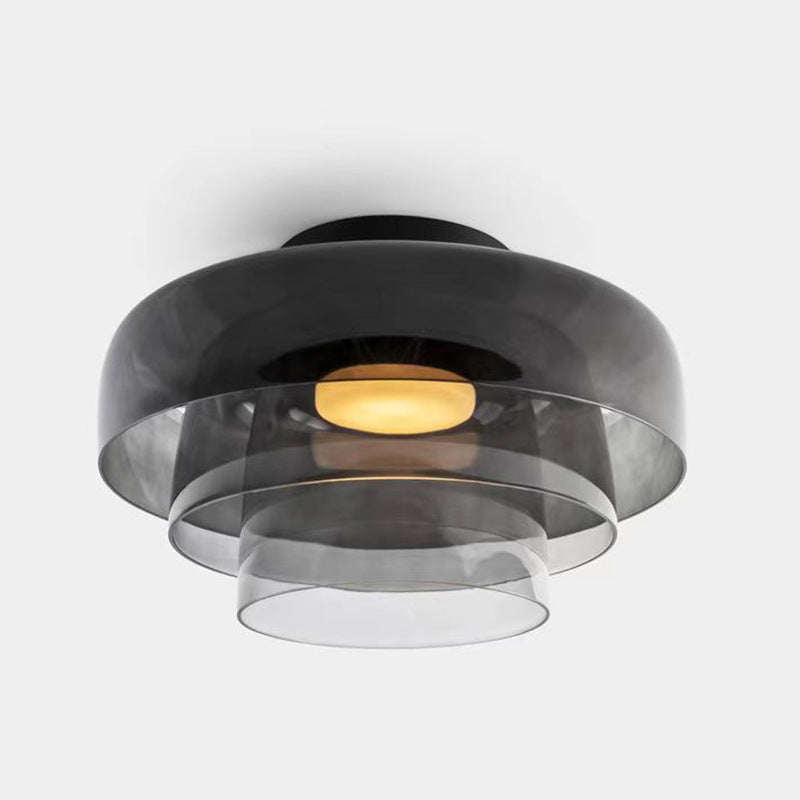 Nordic Retro Three-Tier Ceiling Light