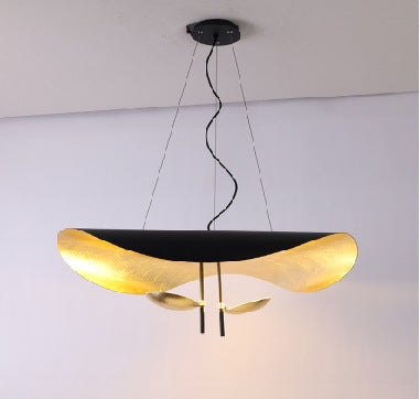 Nordic Glass LED Pendant Light / Outer white 60cm single head