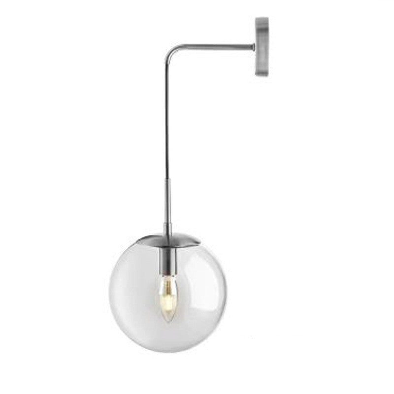 Nordic Glass Bedside Wall Light