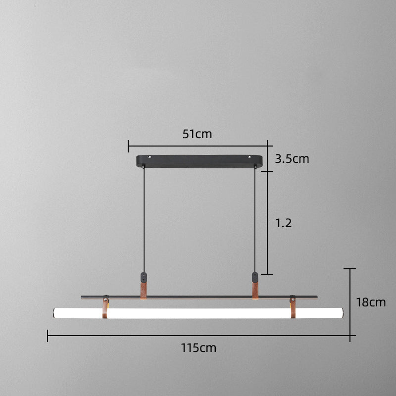 Modern Linear Pendant Light for Dining & Bar Areas