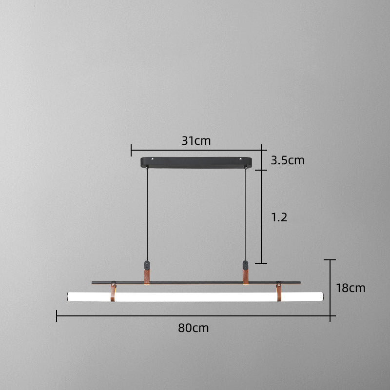 Modern Linear Pendant Light for Dining & Bar Areas