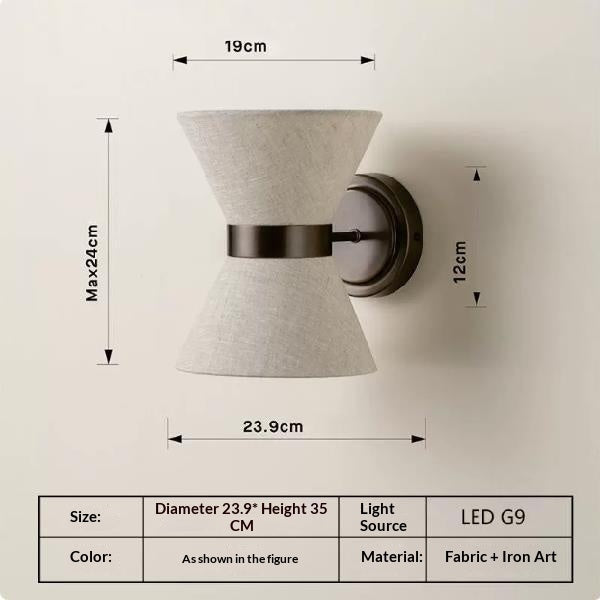 Wabi-Sabi Minimalist Wall Light