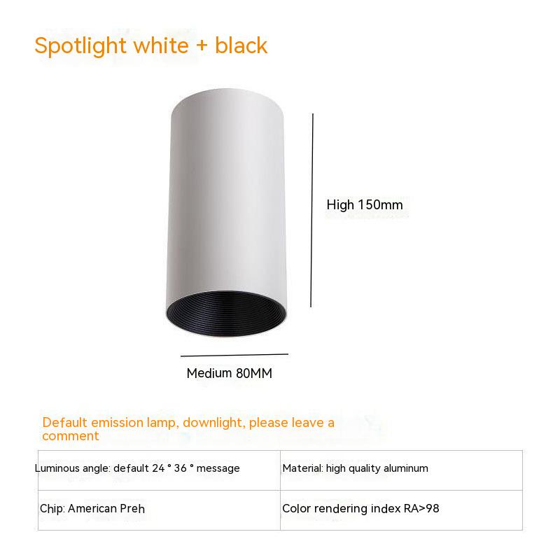 Anti-Glare Surface Mounted LED Spotlight